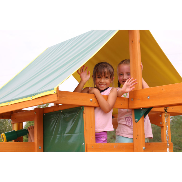 Kidkraft sun best sale bistro swing set